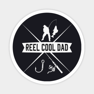 Reel cool Dad Fisher Fishing Father Gift Magnet